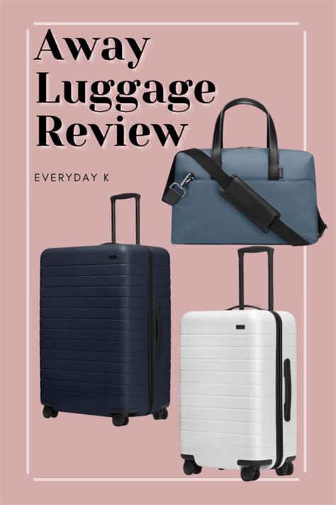 Away Luggage Review - Everyday K