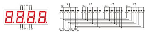 Arduino lesson – 4 Digit 7 Segment LED Display « osoyoo.com