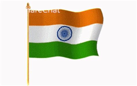 Indian Flag Flag Waving GIF - Celebrate Indian Independence Day