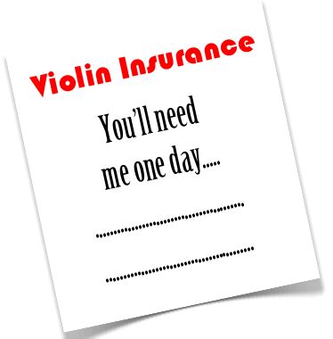 How To Buy Violin Insurance - The Happy Violinist