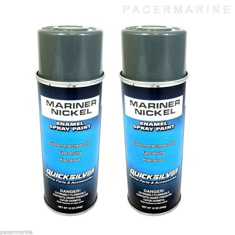 Mariner Outboard Spray Paint – Mariner Nickel 92802878Q10 – Pacermarine