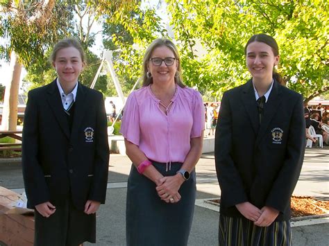 Jacinta Allan visits Year 8 students for Veritas - CMC