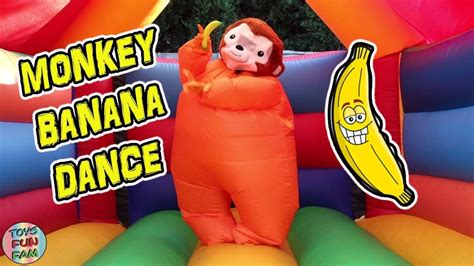 Monkey Banana Dance Performed By Toys Fun Fam - YouTube