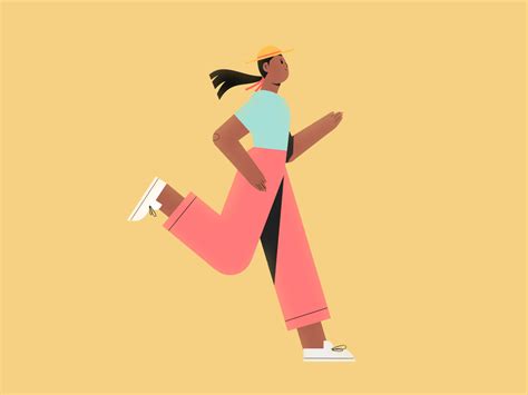 Running by Kristian Perrault | Motion Design Animation