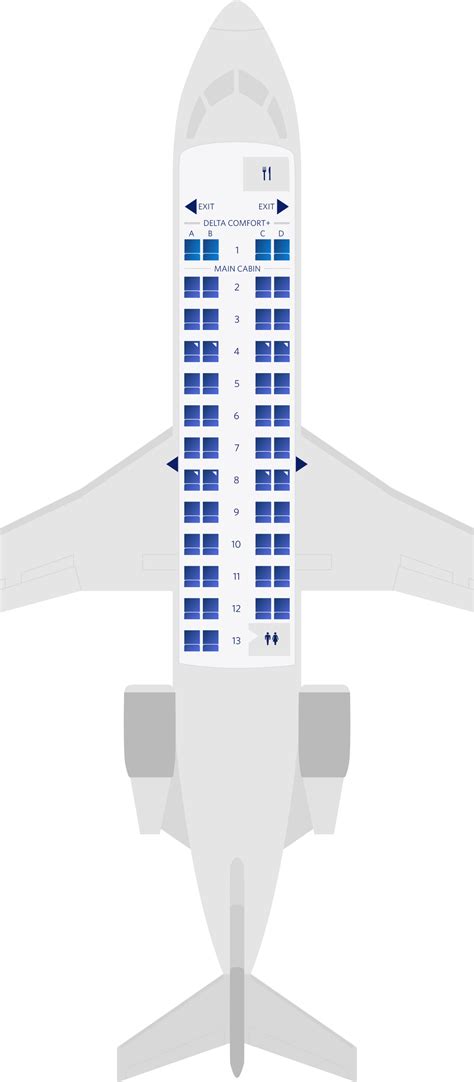 Delta Airlines Seating Chart 717 200 | Cabinets Matttroy