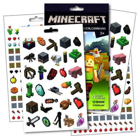 Buy Minecraft Stickers ~ Over 295 Minecraft Fun Stickers Online at ...