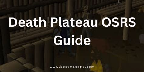 Death Plateau OSRS Guide