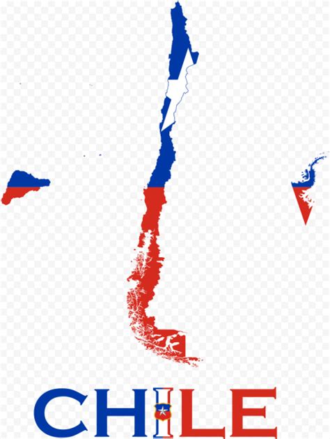 Chile Flag Map Chile Flag In Map, HD Png Download | Pxpng