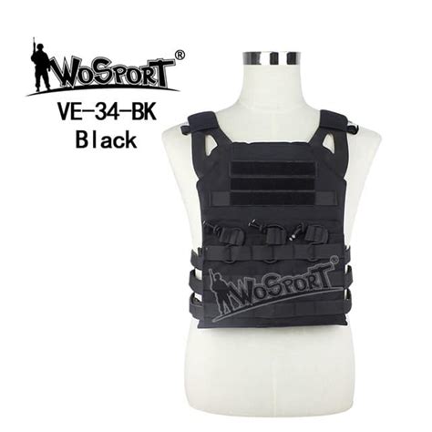 JPC Tactical Vest - Black - Softarms Tactical