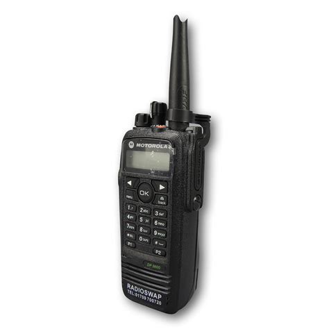 Motorola DP3601 UHF Walkie-Talkie Two Way Radio (Refurbished) & New Covert Earpiece with Mic ...