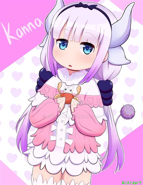 Kobayashi Maid Dragon FanArt: Kanna by AceOfBros on DeviantArt