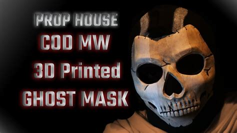 [Prop House] Making Ghost's Mask (COD:MW 2019) - YouTube