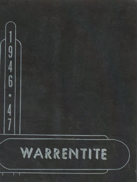 1947 yearbook from Warren High School from Warren, Michigan