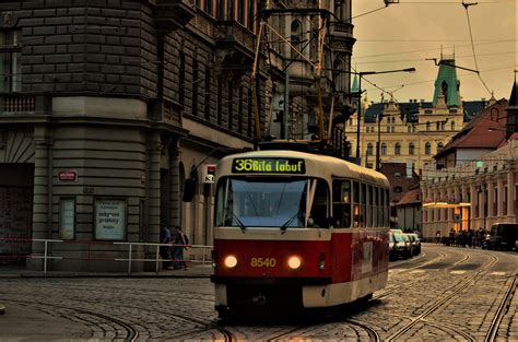 Prague Tram in Evening by Furuhashi335 on DeviantArt