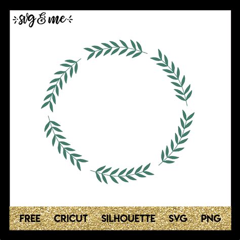 Laurel Wreath - SVG & Me