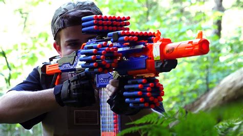 PDK Films: Nerf War: First Person Shooter Winter Battle