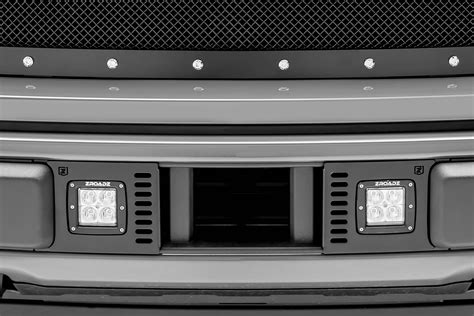 2018-2020 Ford F-150 Lariat, Limited Front Bumper Center LED Kit, Incl. (2) 3 Inch LED Pod ...