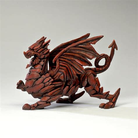 Dragon - Red - Edge Sculpture - ED03 - Progressive Furnishings