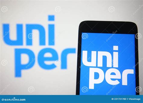 Uniper SE logo editorial image. Image of idea, background - 231721780