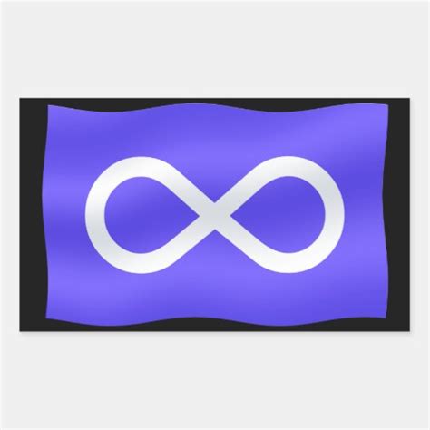 Metis Flag Art Stickers First Nations Art Stickers | Zazzle