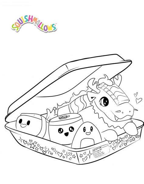 Free Printable Squishmallow Coloring Pages | Free Printable Calendar