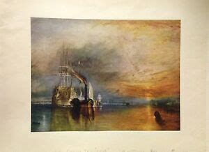 The Fighting Temeraire By J.M.W Turner | eBay