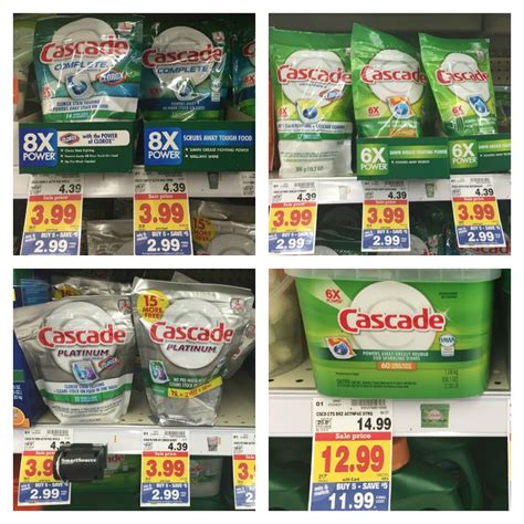 NEW Cascade Coupons = Action Pacs as low as $2.34 with Kroger Mega Event! - Kroger Krazy