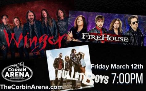 The News Journal The Corbin Arena features concerts on back-to-back nights starting Friday – The ...