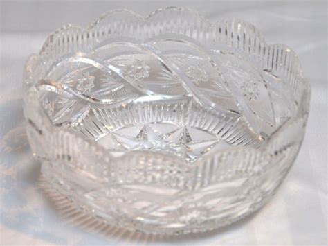 Waterford Crystal Old Patterns | Vintage Waterford Crystal Apprentice Bowl For Sale | Antiques ...