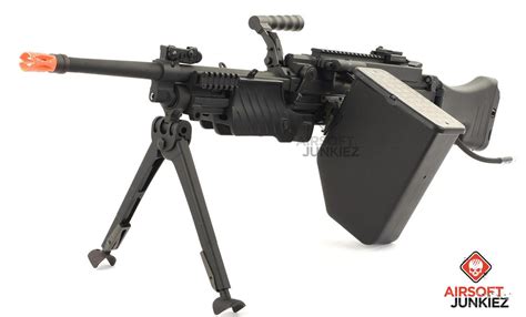 Airsoftjunkiez Custom EF MG4 HPA Light Machine Gun - AirsoftJunkiez.com