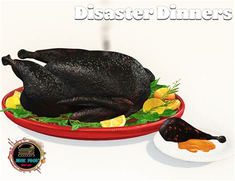 Second Life Marketplace - Junk Food - Disaster Dinner (Turkey)