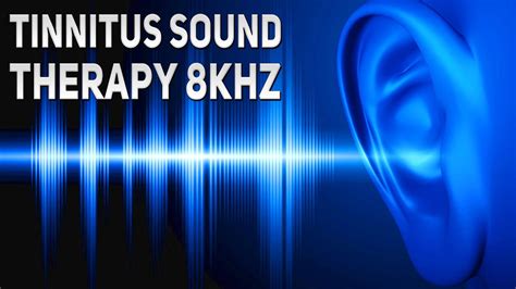 Tinnitus Sound Therapy | 8kHz Sound for Tinnitus Relief | Tinnitus Masking Sounds. Violet Noise ...