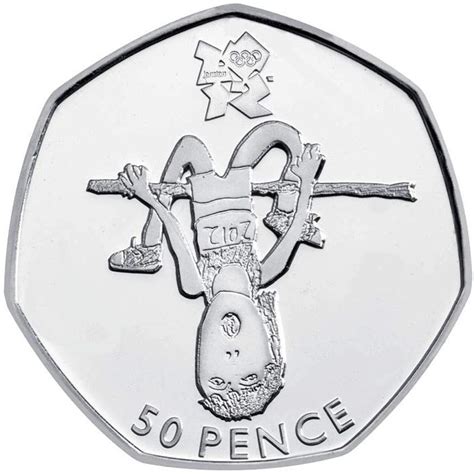 olympic 50p athletics coin - Google Search | Rare coins worth money, 50p coin, Coins