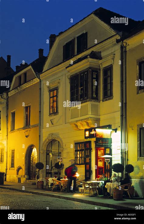 Restaurant, Castle Hill, Budapest, Hungary Stock Photo - Alamy