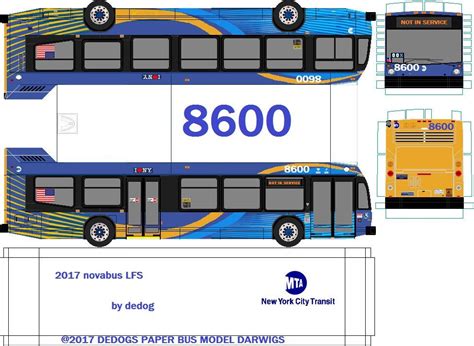 2017 nyct/mta novabus LFS (dedogs paper bus model darwings) Tags: mta nyct nyc 2017 bus novabus ...