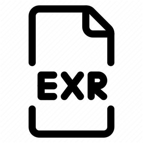 Doc, exr, file, format, .exr, extension, openexr icon - Download on Iconfinder