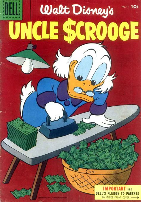 Uncle Scrooge #11 - Carl Barks art & cover - Pencil Ink