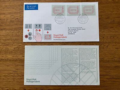 GB - 1984 ROYAL MAIL POSTAGE LABELS - FIRST DAY COVER | eBay