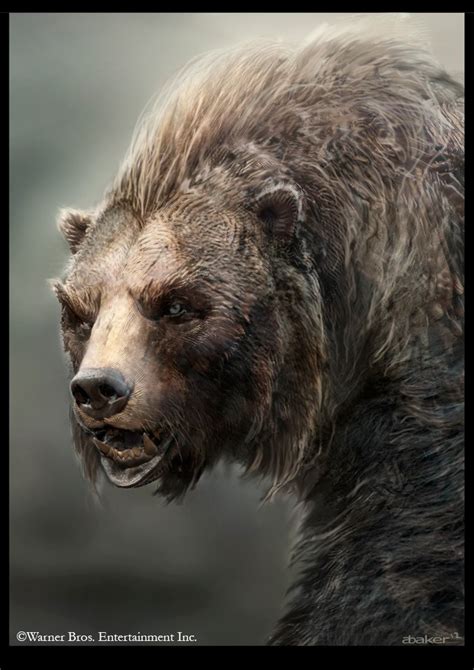 Concept art for Beorn by Andrew Baker in THE... - Meena's Tirith