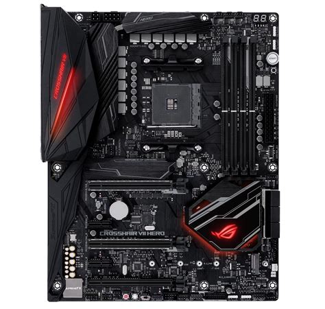 Mainboard ASUS ROG CROSSHAIR VII HERO X470 AM4 Gaming MB | AMD Sockel ...