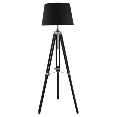 1009CC Tripod floor lamp chrome black