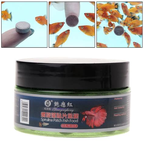 Fish Food Tablet Spirulina Algae Aquarium Pills Fish Tank Tropical Catfish Wafer -in Feeders ...