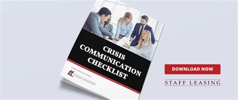 How to Update your Crisis Communication Plan - Staff Leasing