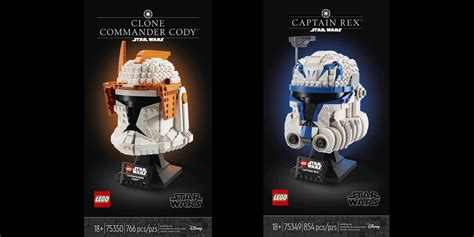 LEGO Commander Cody Helmet debuts alongside Captain Rex