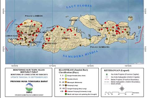 BMKG : HTH Wilayah NTB Berada Pada Kategori Ekstrem Panjang - NTBSatu