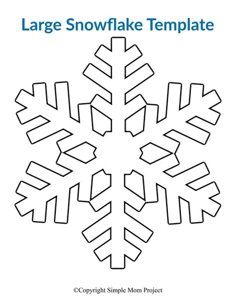 Christmas Snowflake Coloring Pages - Learny Kids