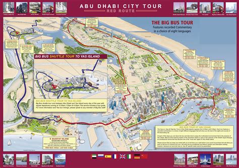 Maps of Abu Dhabi | Detailed map of Abu Dhabi city in English | Maps of ...