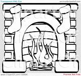 Wood Burning Stove Coloring Pages sketch template