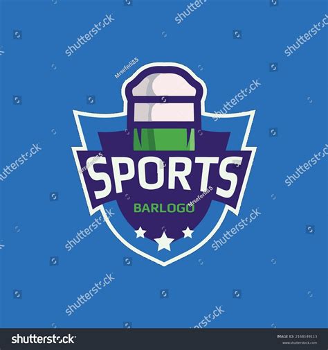 Sports Bar Logo Design Vector Illustration Stock Vector (Royalty Free ...