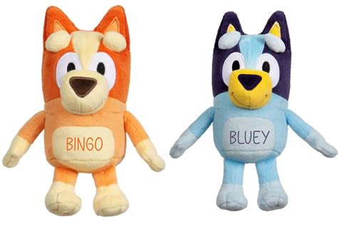 Personalised Bluey Bingo Plush Toy 18cm Tall - Etsy